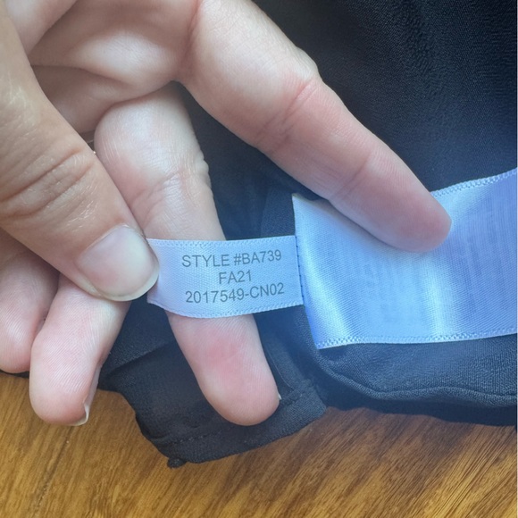 J. Crew Black Ruffled Blouse - Picture 4 of 4